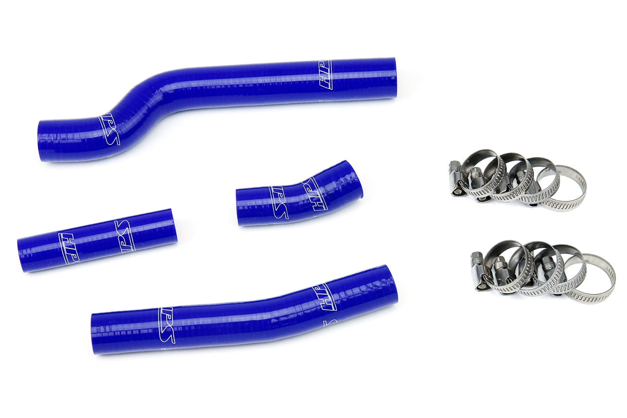 HPS Performance High Temp Reinforced Silicone Radiator Coolant Hose Kit Blue 57-1262-BLUE