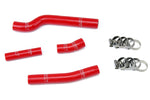 HPS Performance High Temp Reinforced Silicone Radiator Coolant Hose Kit Red 57-1262-RED