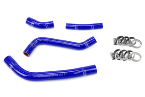HPS Performance High Temp Reinforced Silicone Radiator Coolant Hose Kit Blue 57-1263-BLUE