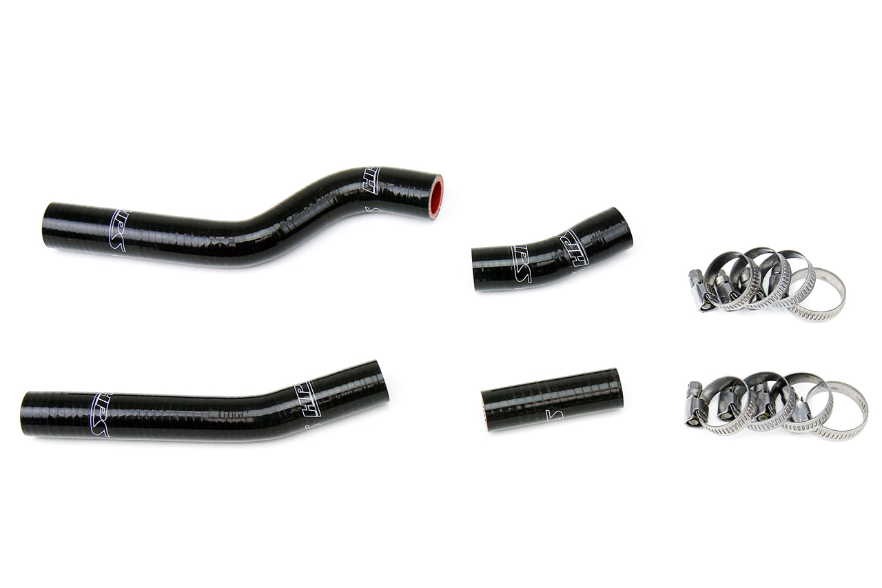HPS Performance High Temp Reinforced Silicone Radiator Coolant Hose Kit Black 57-1264-BLK