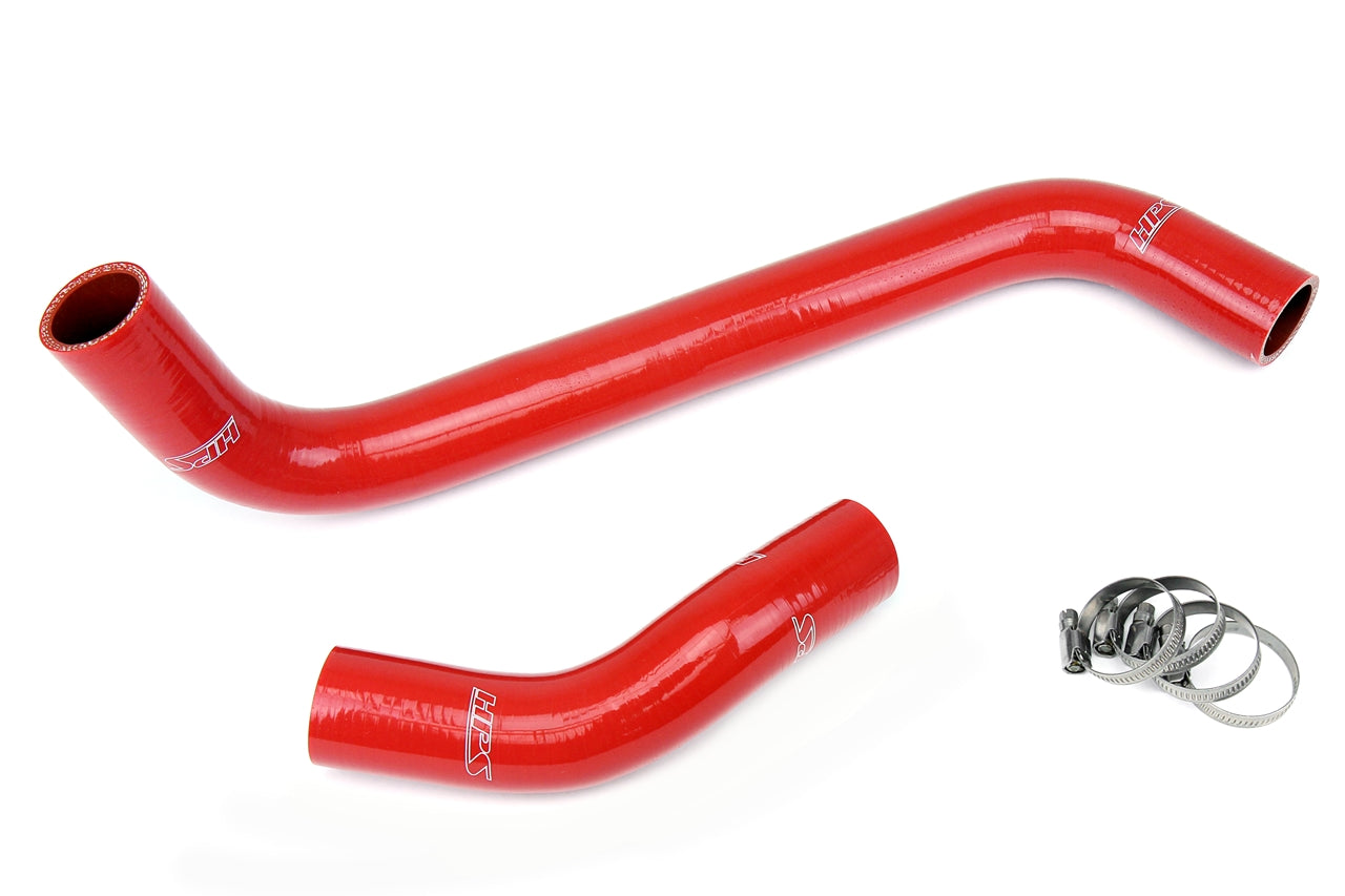 HPS Performance High Temp Reinforced Silicone Radiator Coolant Hose Kit Red 57-1272-RED