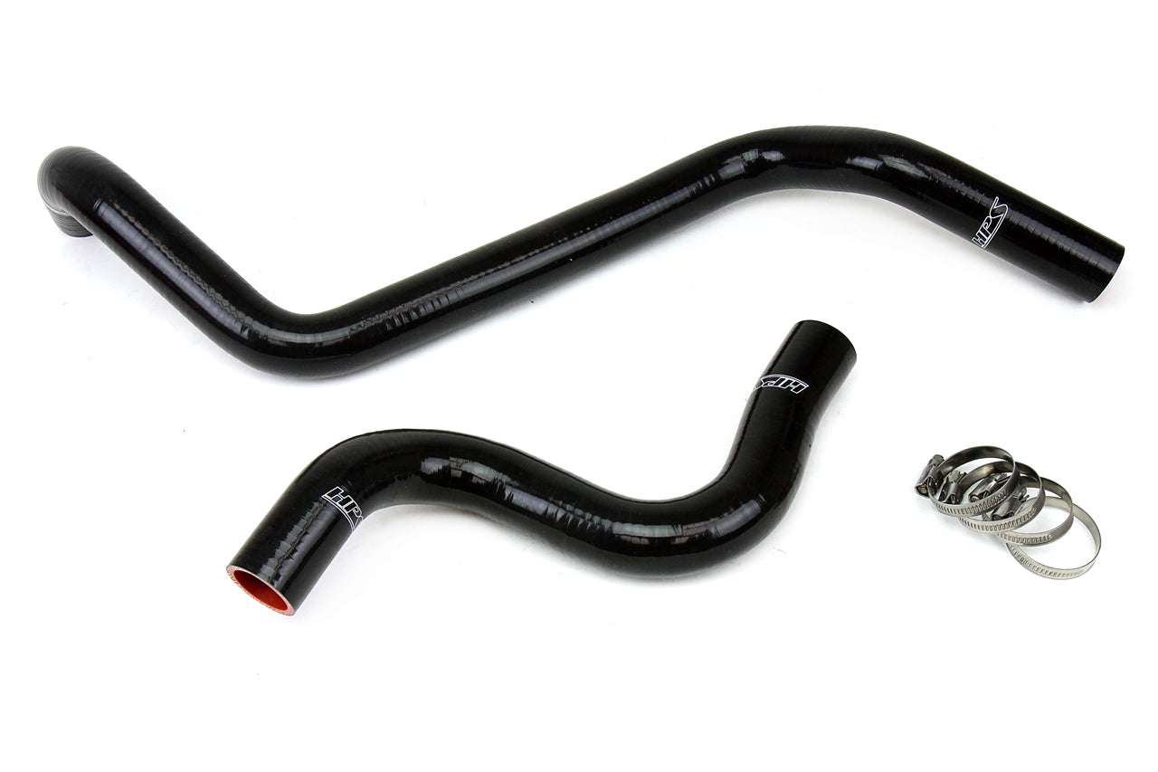 HPS Performance High Temp Reinforced Silicone Radiator Coolant Hose Kit Black 57-1274-BLK