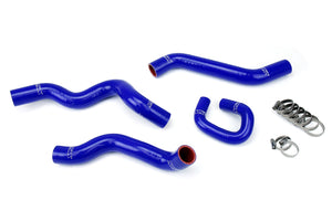 HPS Performance High Temp Reinforced Silicone Radiator Coolant Hose Kit Blue 57-1275-BLUE