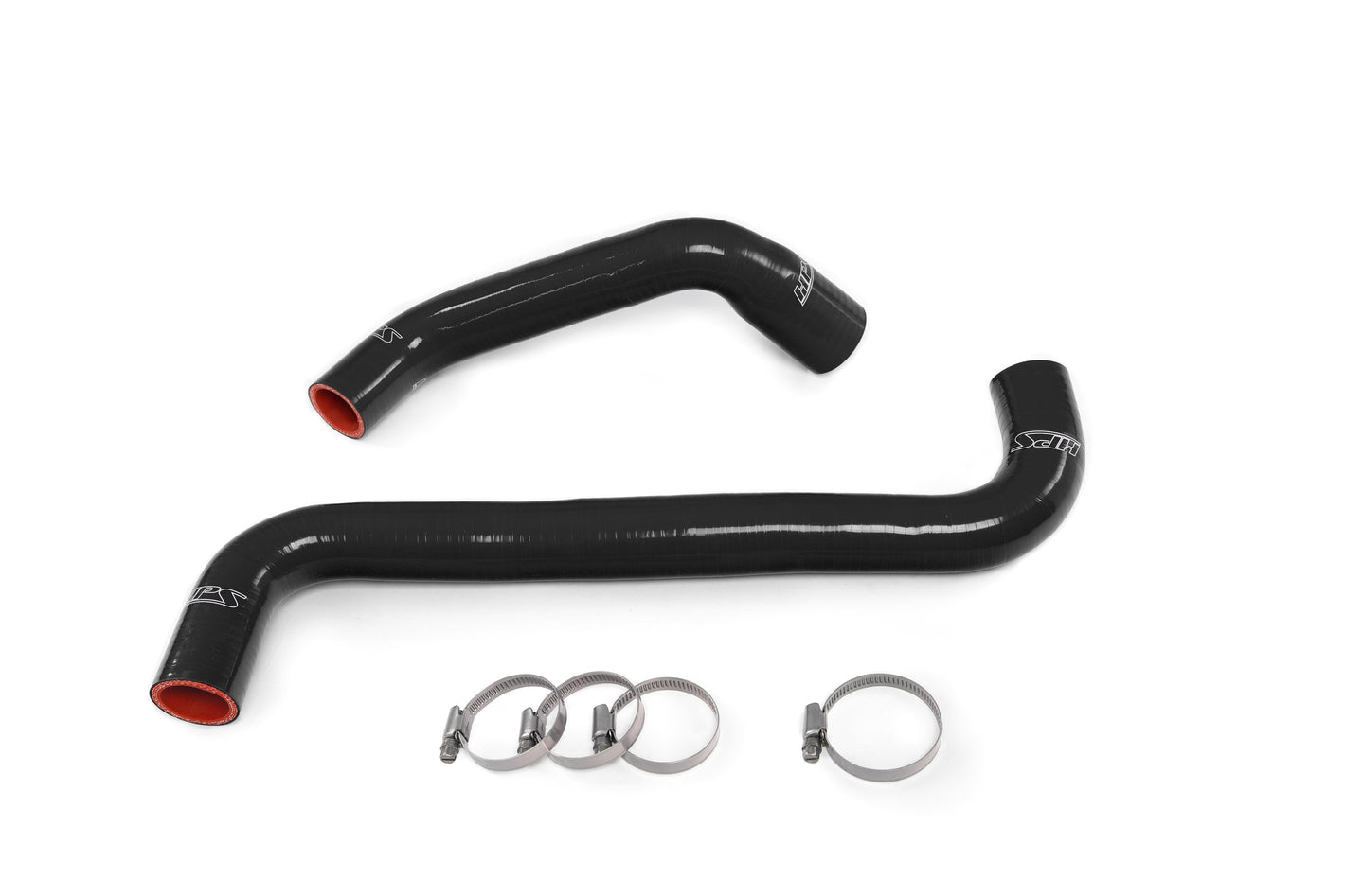 HPS Performance High Temp Reinforced Silicone Radiator Coolant Hose Kit Black 57-1277R-BLK