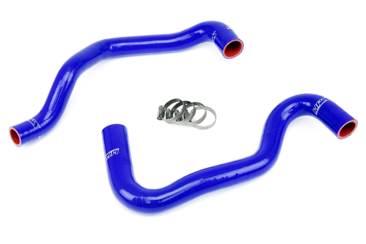 HPS Performance High Temp Reinforced Silicone Radiator Coolant Hose Kit Blue 57-1281-BLUE
