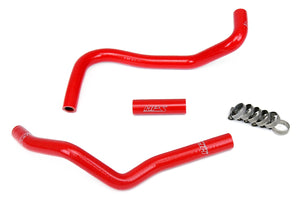HPS Performance High Temp Reinforced Silicone Heater Coolant Hose Kit Red 57-1282-RED
