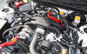 HPS Performance High Temp Reinforced Silicone Heater Coolant Hose Kit, Red, 57-1282-RED