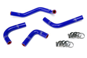 HPS Performance High Temp Reinforced Silicone Heater Coolant Hose Kit Blue 57-1285H-BLUE