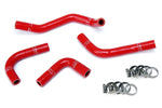 HPS Performance High Temp Reinforced Silicone Heater Coolant Hose Kit Red 57-1285H-RED