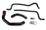 HPS Performance High Temp Reinforced Silicone Radiator and Heater Coolant Hose Kit Black 57-1292-BLK