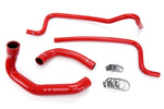 HPS Performance High Temp Reinforced Silicone Radiator and Heater Coolant Hose Kit Red 57-1292-RED