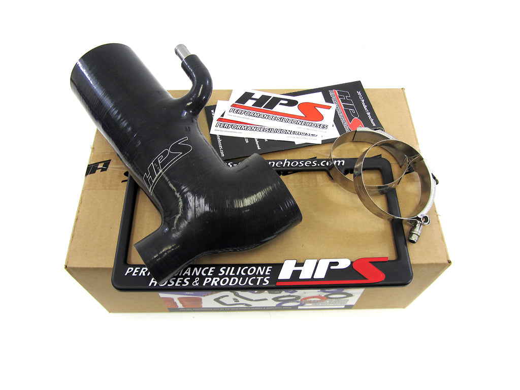 HPS Performance High Temp Reinforced Silicone Air Intake Hose Kit Black 57-1294-BLK