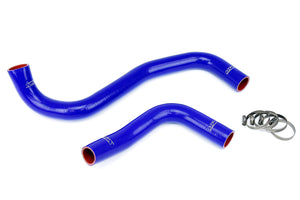HPS Performance High Temp Reinforced Silicone Radiator Coolant Hose Kit Blue 57-1302-BLUE