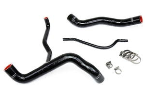 HPS Performance High Temp Reinforced Silicone Radiator Coolant Hose Kit Black 57-1304-BLK