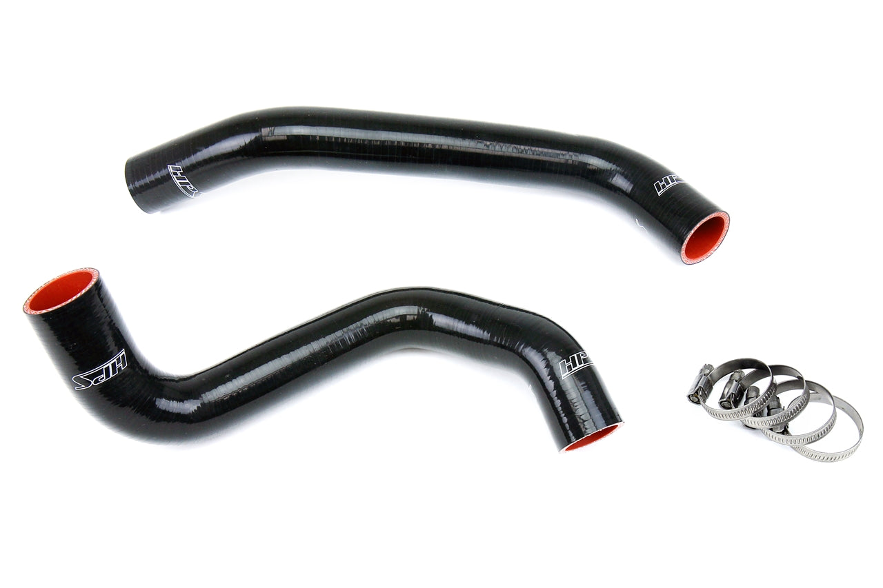 HPS Performance High Temp Reinforced Silicone Radiator Coolant Hose Kit Black 57-1305-BLK