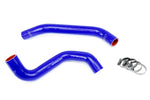 HPS Performance High Temp Reinforced Silicone Radiator Coolant Hose Kit Blue 57-1305-BLUE