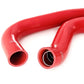 HPS Performance High Temp Reinforced Silicone Radiator Coolant Hose Kit, Red, 57-1308-RED