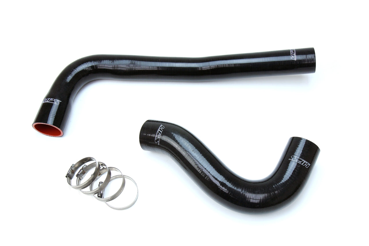 HPS Performance High Temp Reinforced Silicone Radiator Coolant Hose Kit Black 57-1322-BLK