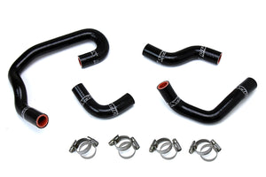 HPS Performance High Temp Reinforced Silicone Heater Coolant Hose Kit Black 57-1323H-BLK