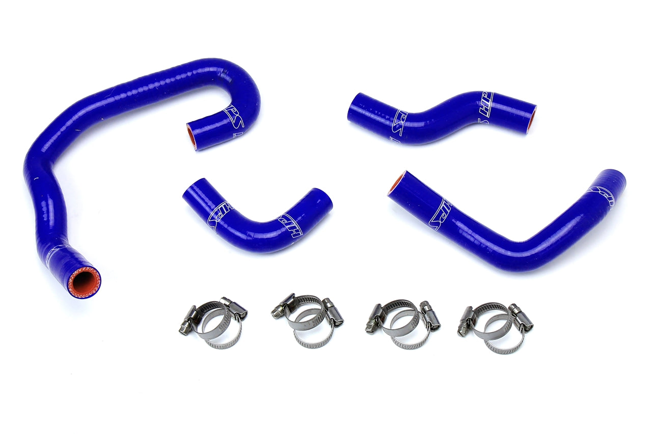 HPS Performance High Temp Reinforced Silicone Heater Coolant Hose Kit Blue 57-1323H-BLUE