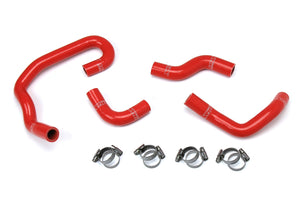 HPS Performance High Temp Reinforced Silicone Heater Coolant Hose Kit Red 57-1323H-RED