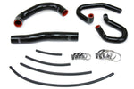 HPS Performance High Temp Reinforced Silicone Radiator and Heater Coolant Hose Kit Black 57-1324-BLK
