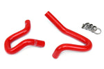 HPS Performance High Temp Reinforced Silicone Heater Coolant Hose Kit Red 57-1324H-RED
