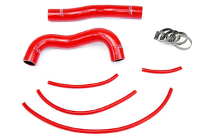 HPS Performance High Temp Reinforced Silicone Radiator Coolant Hose Kit Red 57-1324R-RED