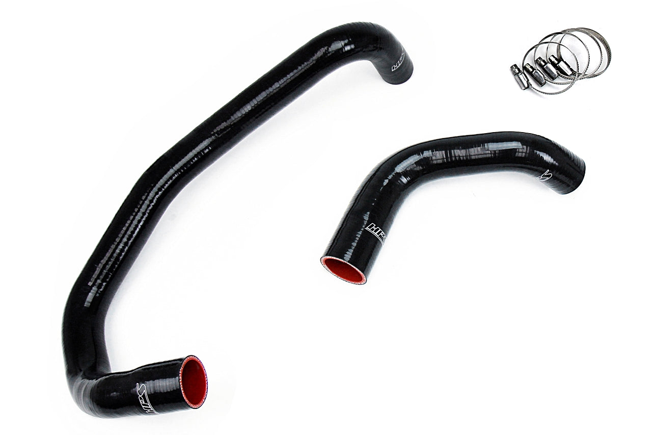 HPS Performance High Temp Reinforced Silicone Radiator Coolant Hose Kit Black 57-1326R-BLK