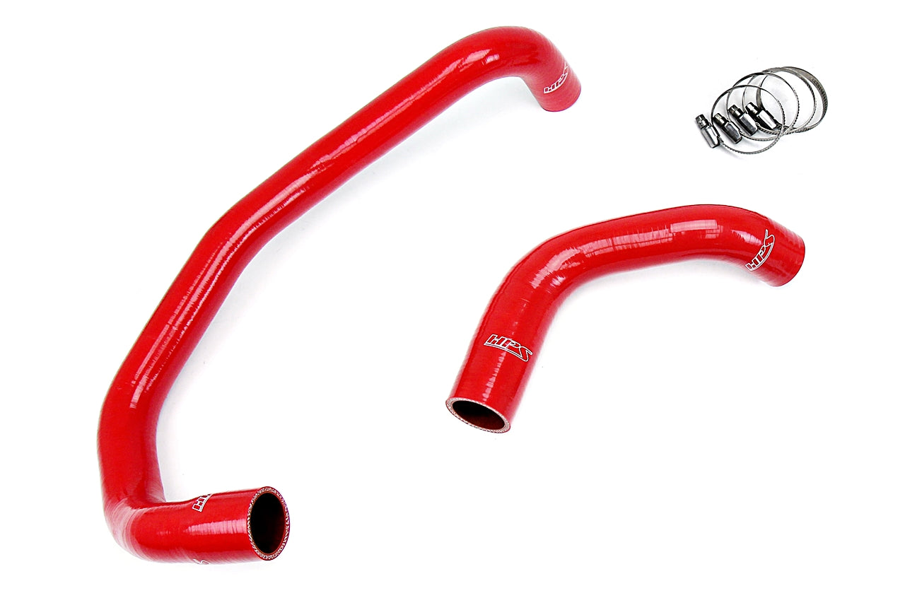 HPS Performance High Temp Reinforced Silicone Radiator Coolant Hose Kit Red 57-1326R-RED