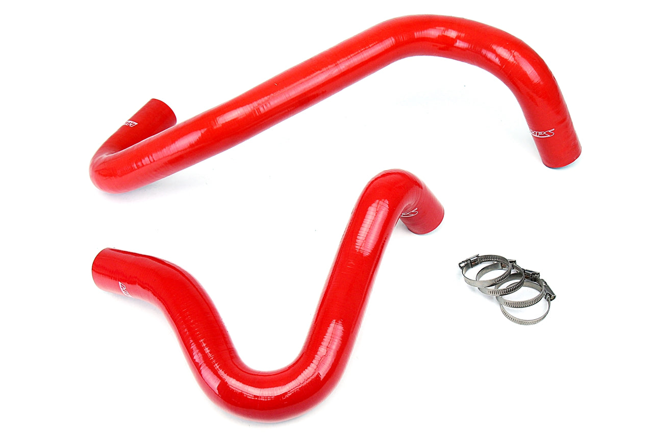 HPS Performance High Temp Reinforced Silicone Radiator Coolant Hose Kit Red 57-1329-RED
