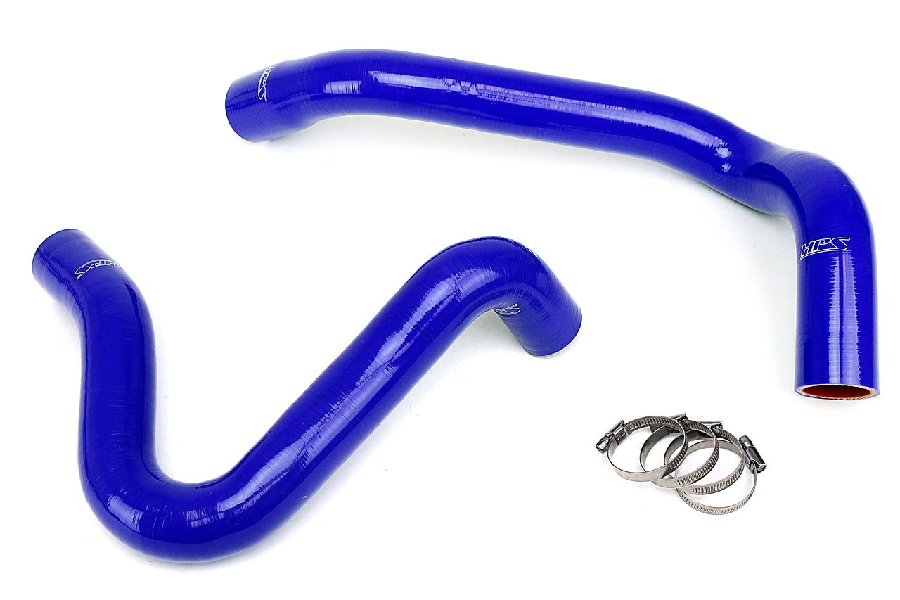 HPS Performance High Temp Reinforced Silicone Radiator Coolant Hose Kit Blue 57-1331-BLUE