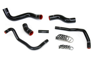 HPS Performance High Temp Reinforced Silicone Radiator and Heater Coolant Hose Kit Black 57-1336-BLK
