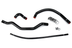 HPS Performance High Temp Reinforced Silicone Radiator Coolant Hose Kit Black 57-1348-BLK