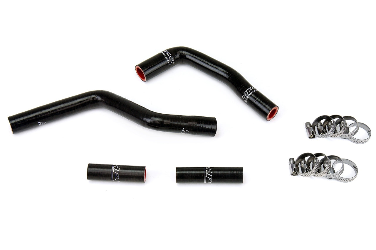 HPS Performance High Temp Reinforced Silicone Radiator Coolant Hose Kit Black 57-1350-BLK