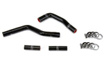 HPS Performance High Temp Reinforced Silicone Radiator Coolant Hose Kit Black 57-1350-BLK