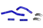 HPS Performance High Temp Reinforced Silicone Radiator Coolant Hose Kit Blue 57-1350-BLUE