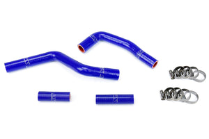 HPS Performance High Temp Reinforced Silicone Radiator Coolant Hose Kit Blue 57-1350-BLUE