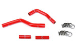 HPS Performance High Temp Reinforced Silicone Radiator Coolant Hose Kit Red 57-1350-RED