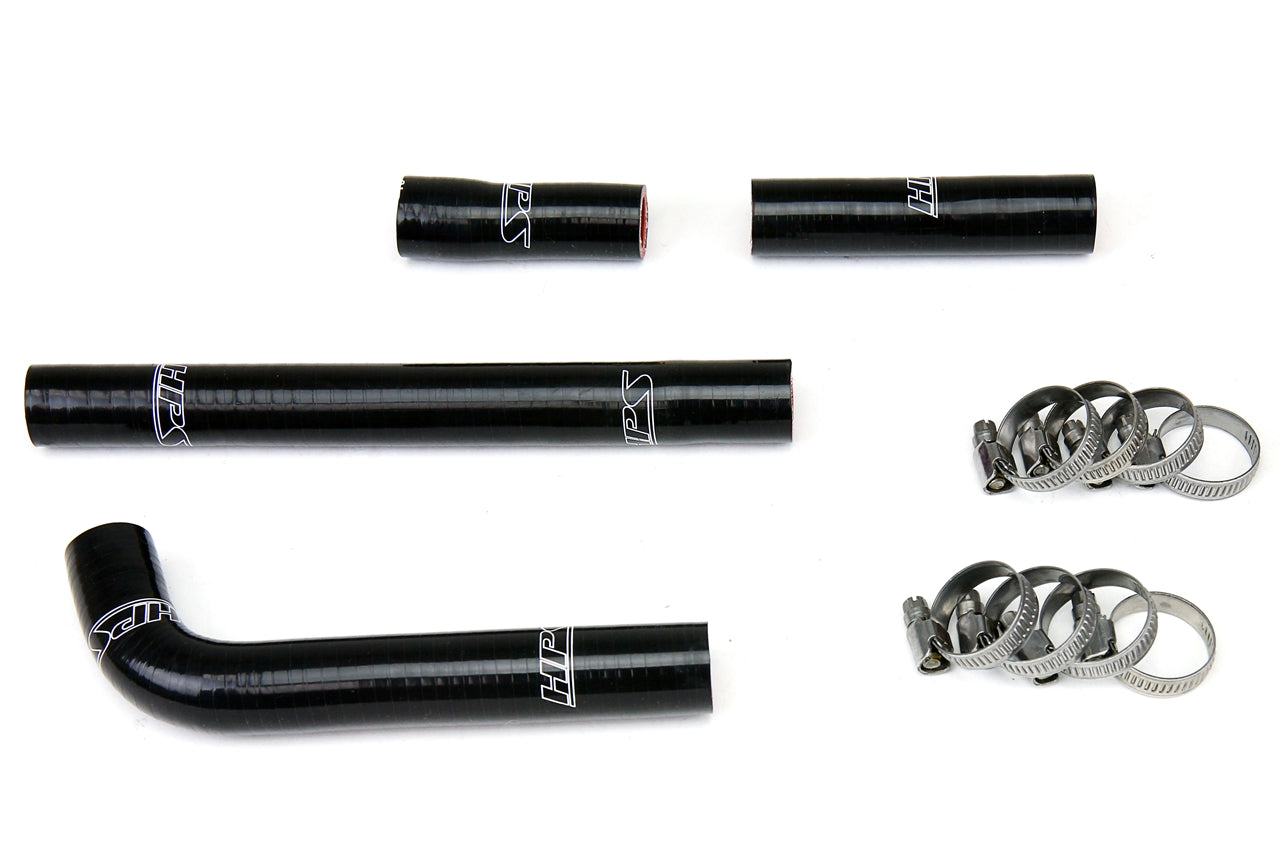 HPS Performance High Temp Reinforced Silicone Radiator Coolant Hose Kit Black 57-1351-BLK