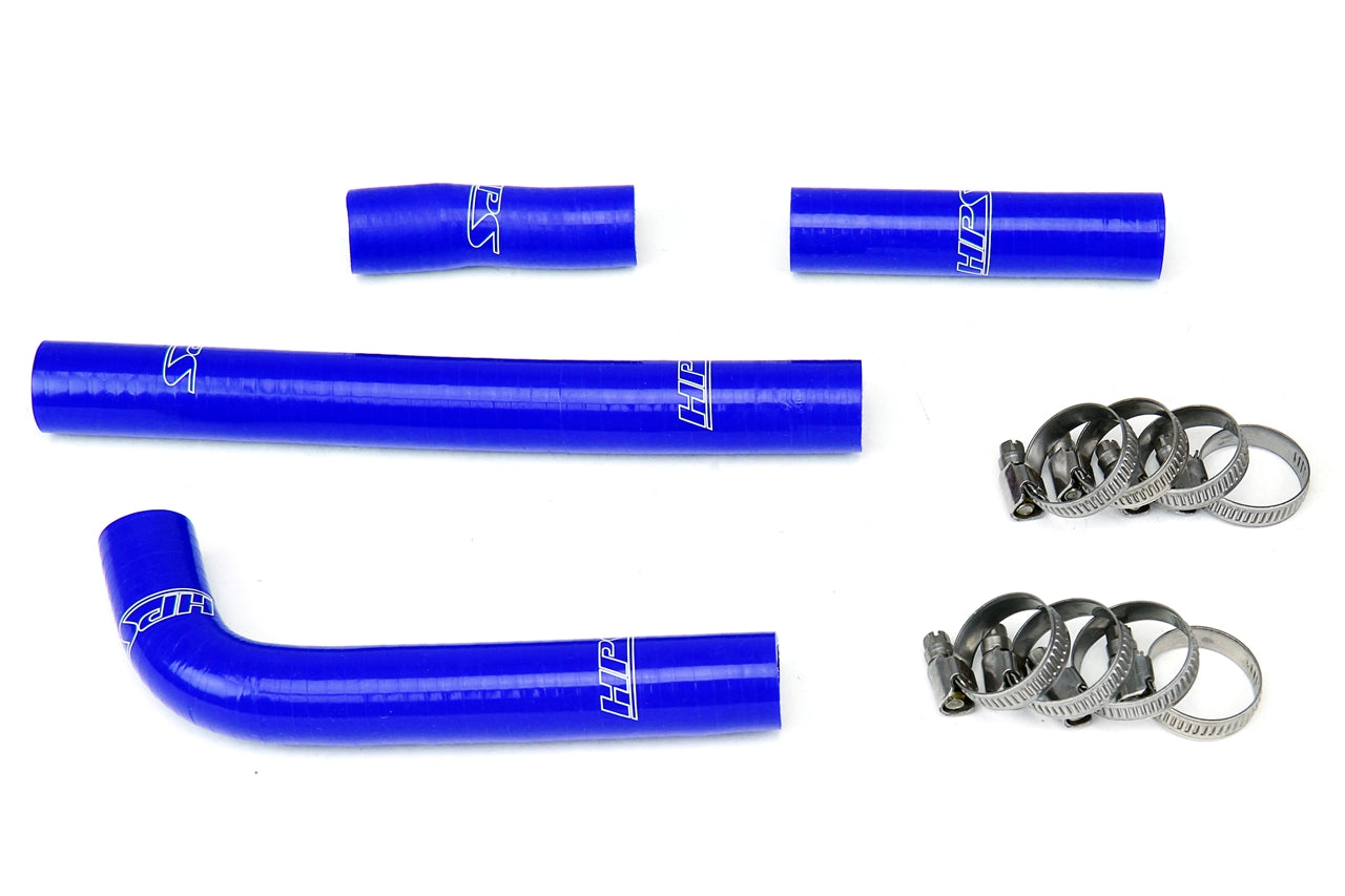 HPS Performance High Temp Reinforced Silicone Radiator Coolant Hose Kit Blue 57-1351-BLUE