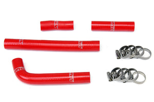HPS Performance High Temp Reinforced Silicone Radiator Coolant Hose Kit Red 57-1351-RED
