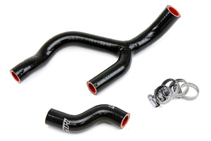 HPS Performance High Temp Reinforced Silicone Radiator Coolant Hose Kit Black 57-1353-BLK