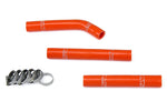 HPS Performance High Temp Reinforced Silicone Radiator Coolant Hose Kit Orange 57-1354-ORG
