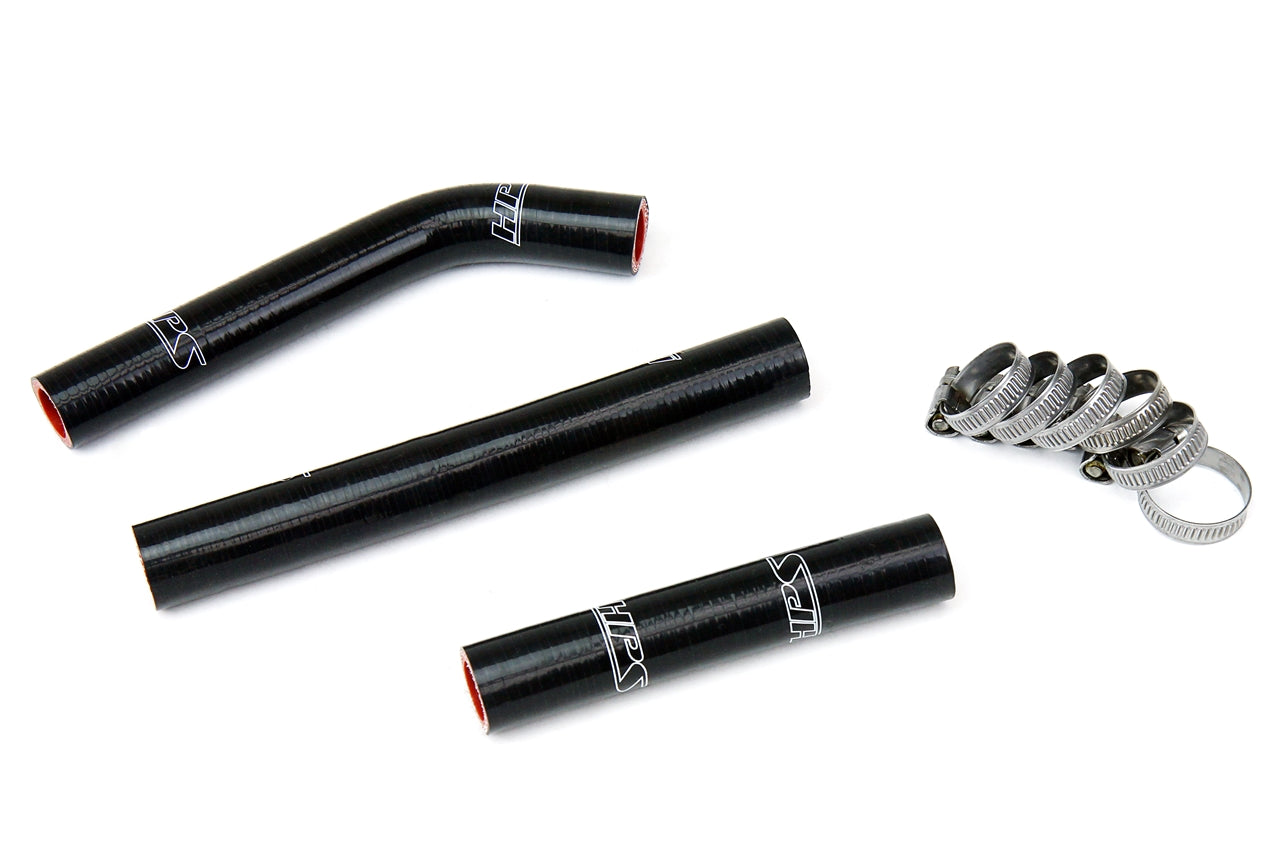 HPS Performance High Temp Reinforced Silicone Radiator Coolant Hose Kit Black 57-1355-BLK