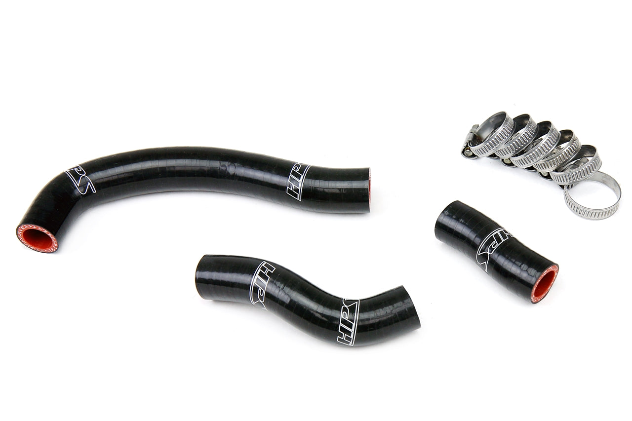 HPS Performance High Temp Reinforced Silicone Radiator Coolant Hose Kit Black 57-1357-BLK