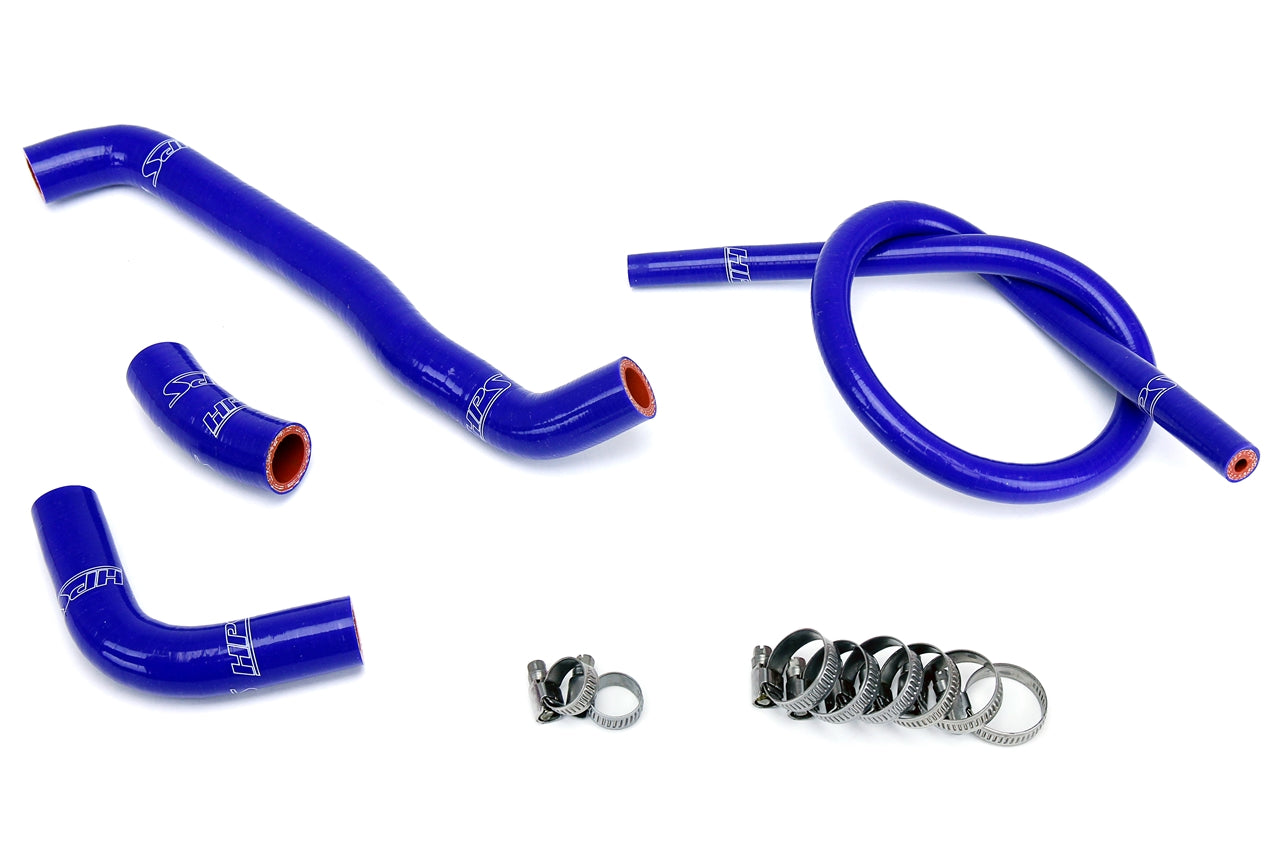 HPS Performance High Temp Reinforced Silicone Radiator Coolant Hose Kit Blue 57-1359-BLUE