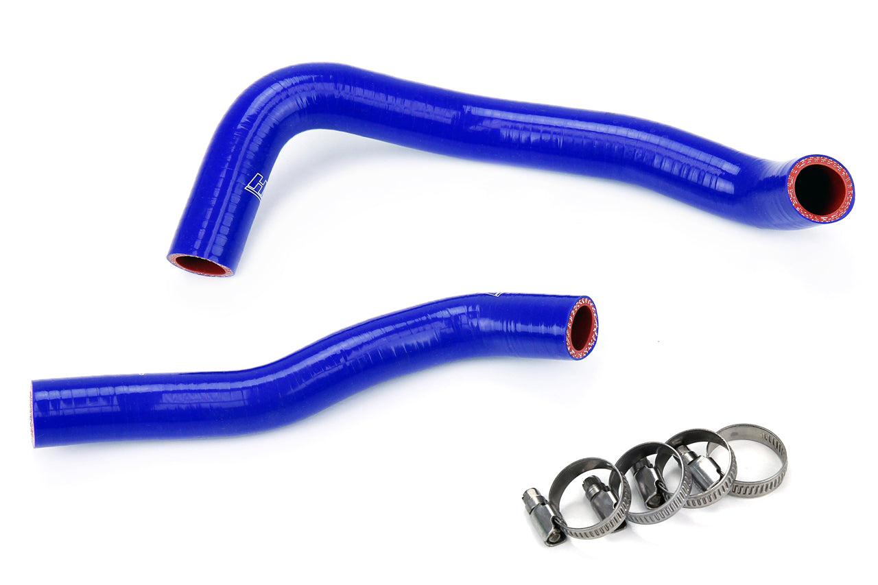 HPS Performance High Temp Reinforced Silicone Radiator Coolant Hose Kit Blue 57-1360-BLUE