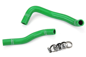 HPS Performance High Temp Reinforced Silicone Radiator Coolant Hose Kit Green 57-1360-GRN