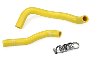 HPS Performance High Temp Reinforced Silicone Radiator Coolant Hose Kit Yellow 57-1360-YLW